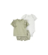 3-tlg. Set Body kurzarm