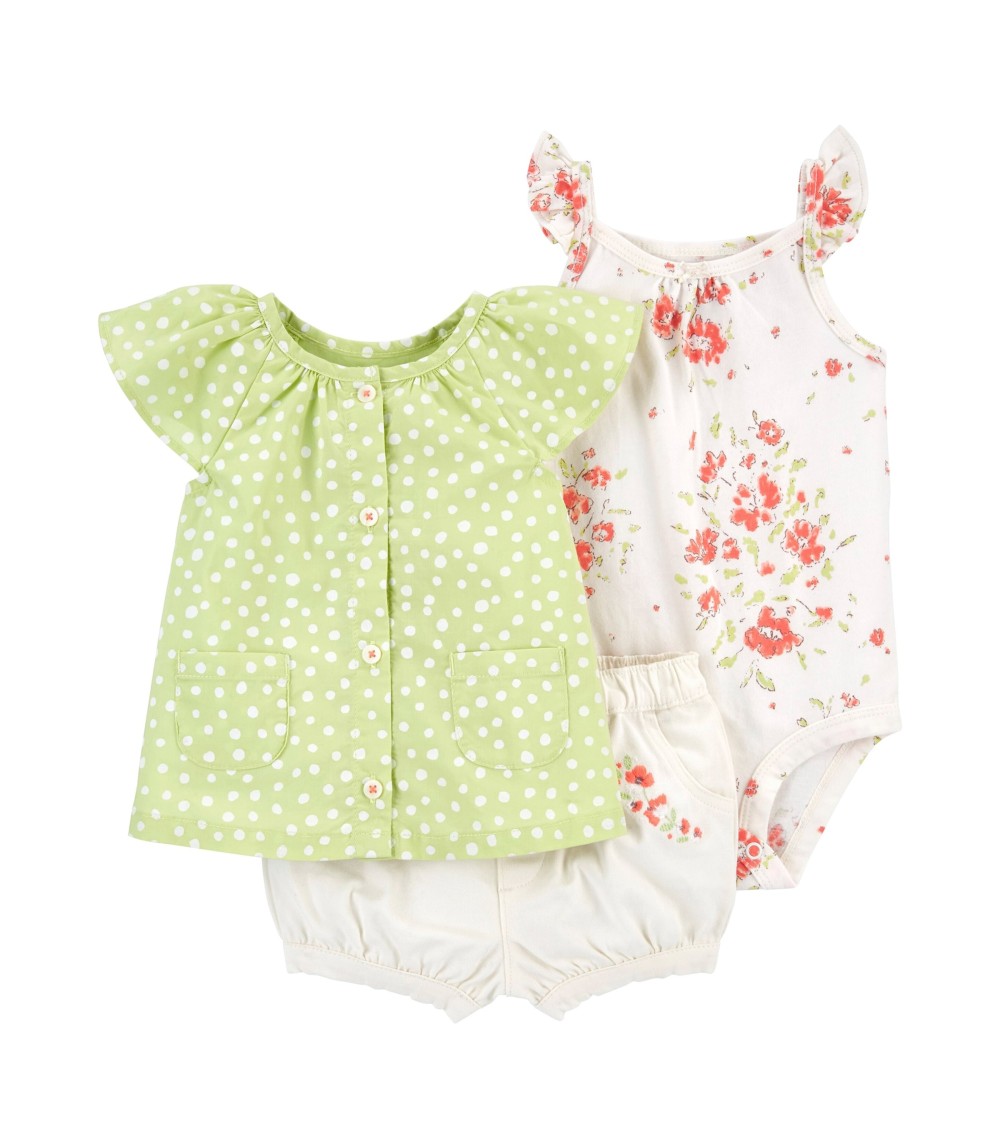 3-tlg. Set Body ohne Arm