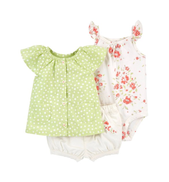 3-tlg. Set Body ohne Arm