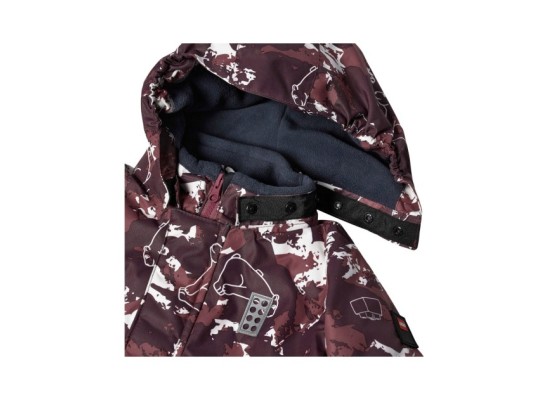 Winterjacke mit abnehmbarer Kapuze LWJojo