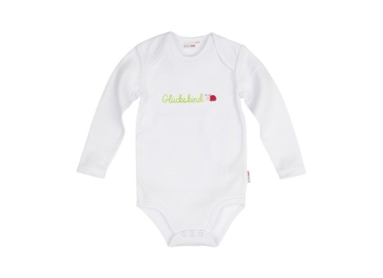 Sprüchebody langarm Glückskind