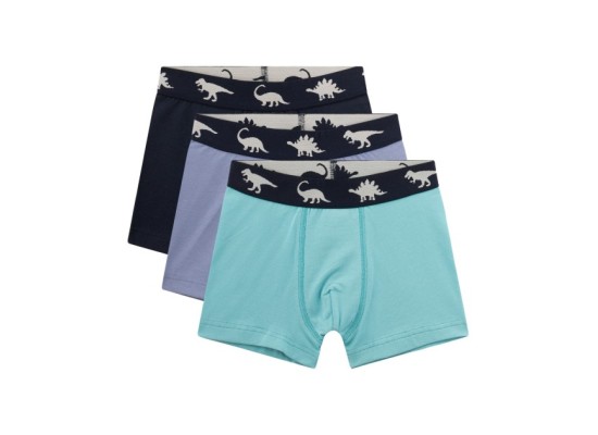 3er-Pack Boxershorts Dinos