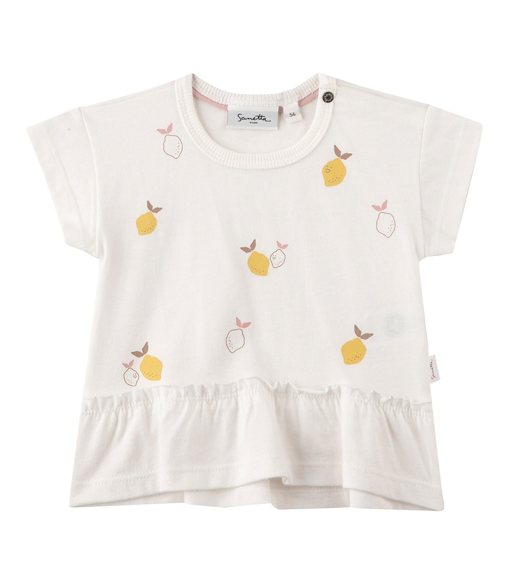 T-Shirt Zitronen Volant