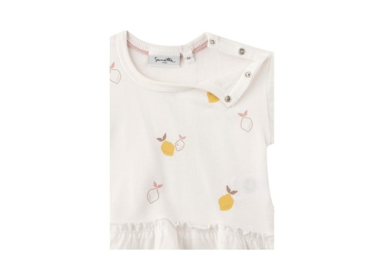 T-Shirt Zitronen Volant