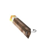 LED-Licht Fackel mit Wandhalterung, aufladbarerer Akku MINECRAFT