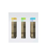 LED-Licht Fackel mit Wandhalterung, aufladbarerer Akku MINECRAFT