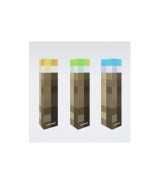 LED-Licht Fackel mit Wandhalterung, aufladbarerer Akku MINECRAFT