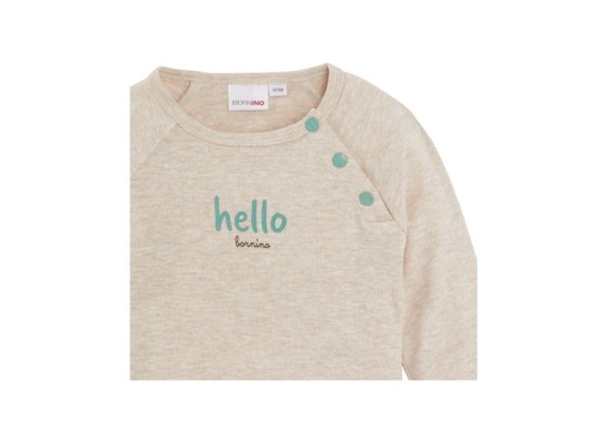 Raglanshirt langarm Hello
