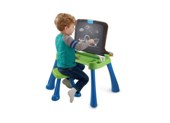 Magischer Spiel- und Schreibtisch 5-in-1