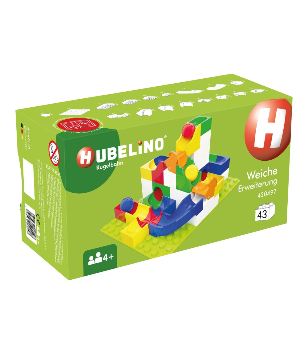 Kugelbahn Erweiterung Weiche 43-tlg.