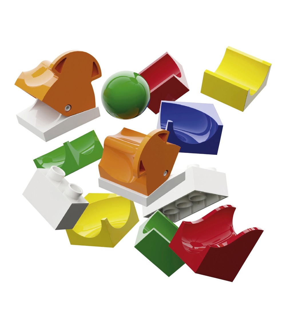 Kugelbahn Erweiterung Weiche 43-tlg.