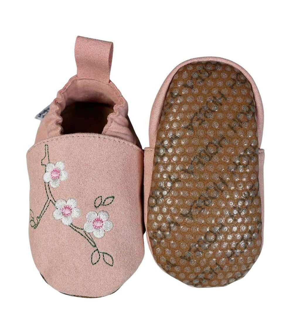 Kinderschuhe RecyStep Kirschblüten altrosa