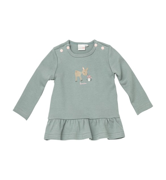 Shirt langarm Volant Reh