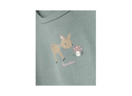 Shirt langarm Volant Reh