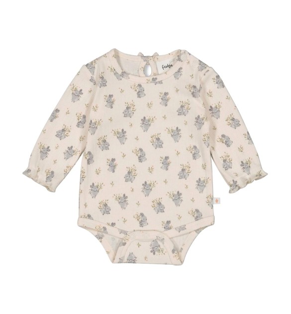 Body langarm Hasen Rippqualität