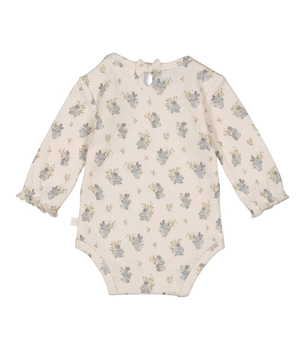 Body langarm Hasen Rippqualität