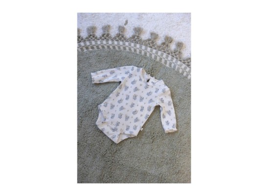 Body langarm Hasen Rippqualität