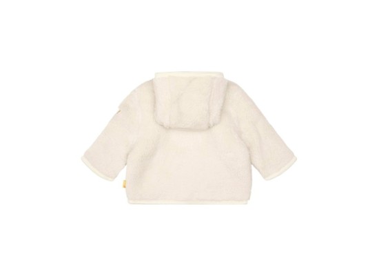 Plüschjacke mit Kapuze