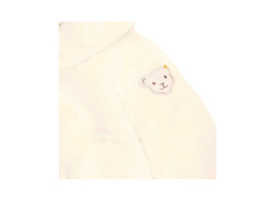 Plüschjacke mit Kapuze