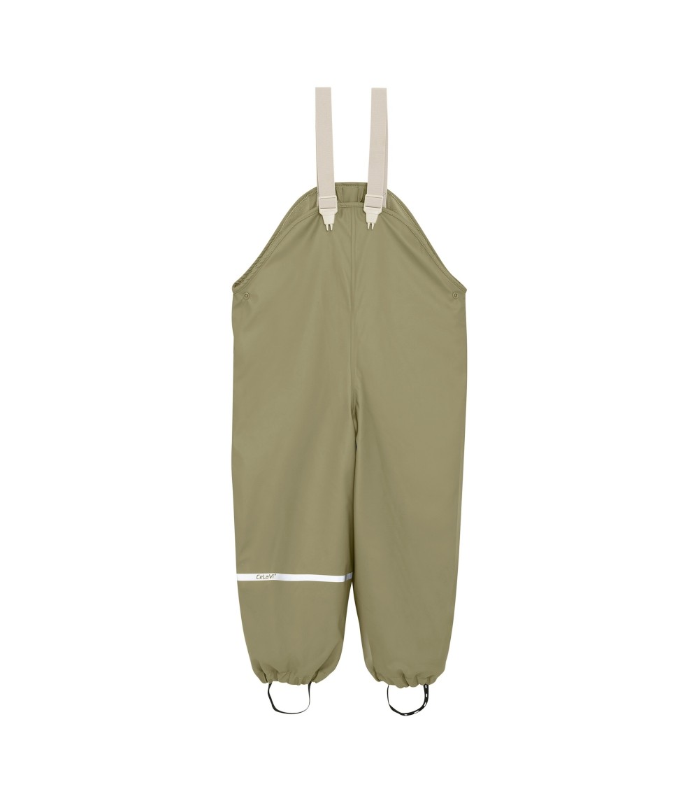 Regenhose gefüttert mit Trägern