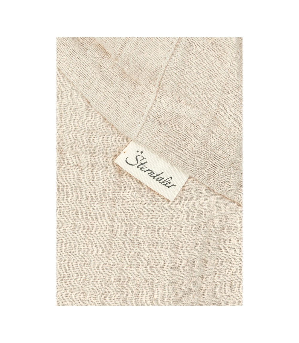 Musselin-Schirmmütze mit Nacken- und UV-Schutz