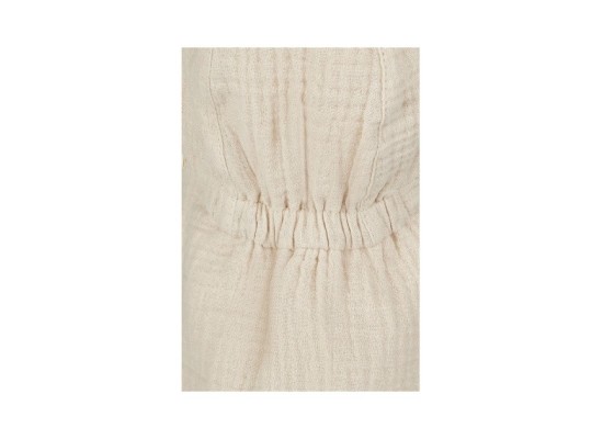 Musselin-Schirmmütze mit Nacken- und UV-Schutz