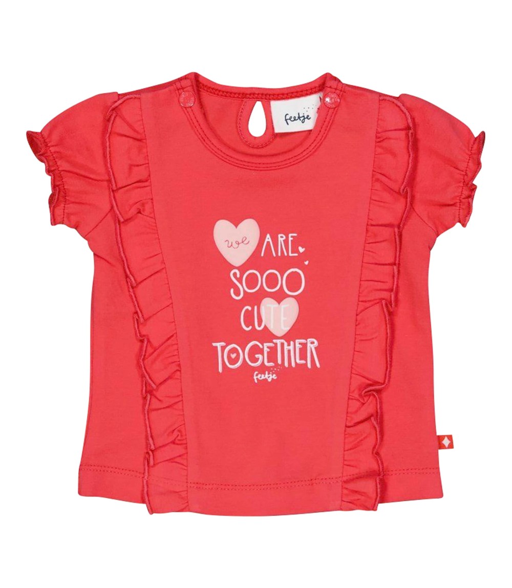 T-Shirt Rüsche So cute