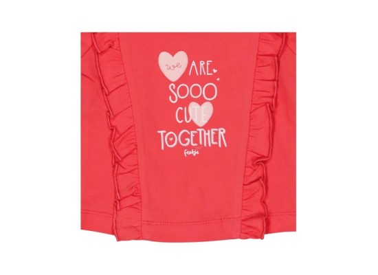 T-Shirt Rüsche So cute