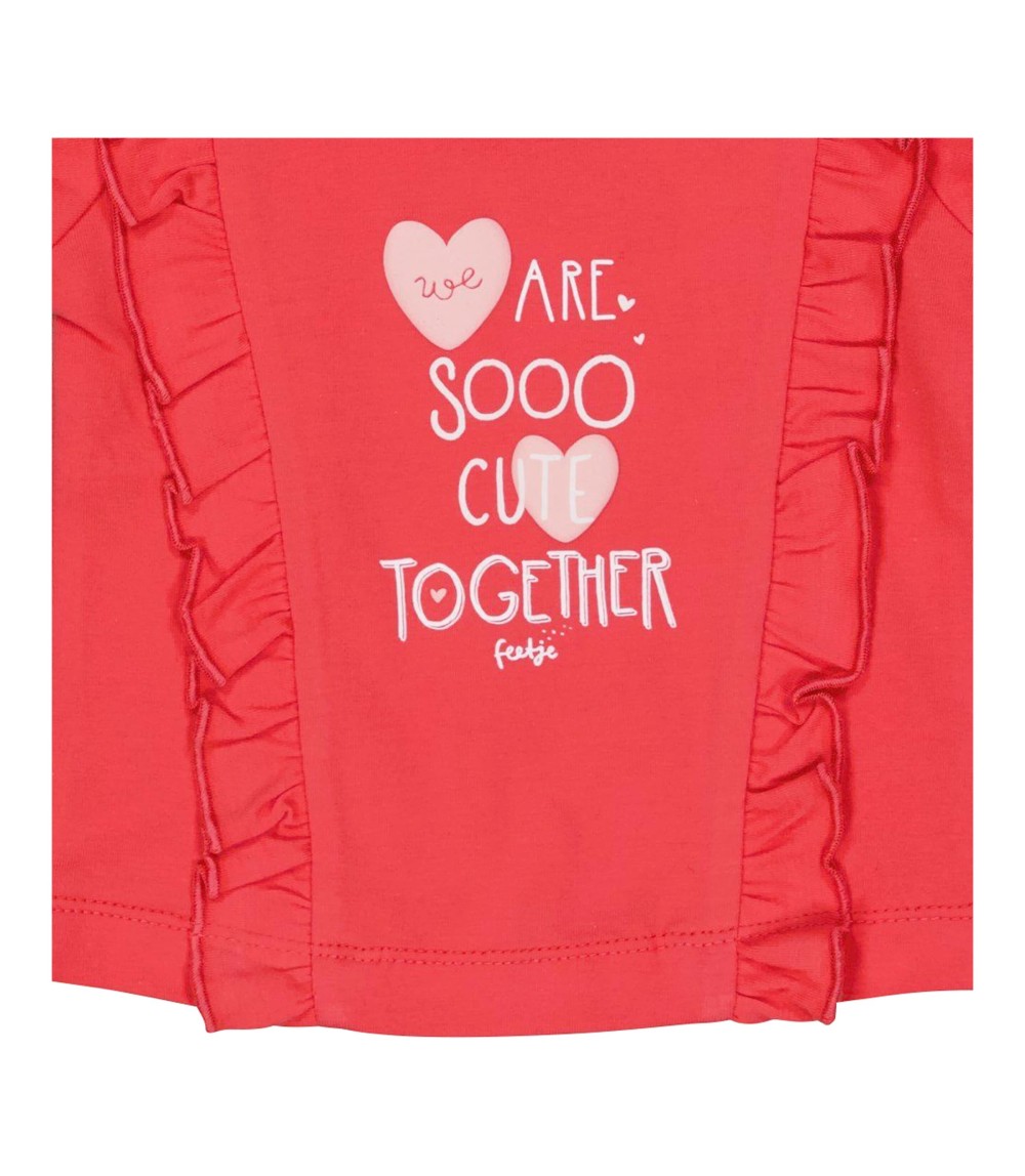 T-Shirt Rüsche So cute