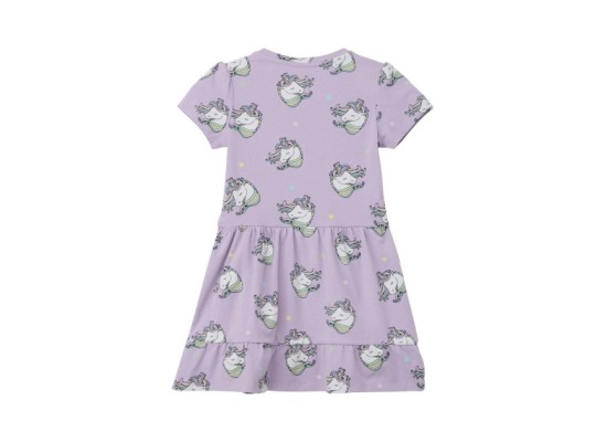 Kleid kurzarm Einhörner