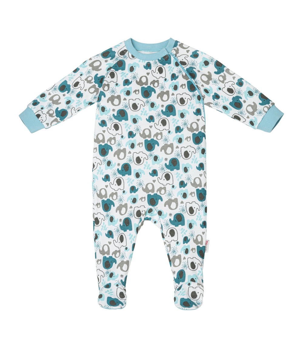 2er-Pack Schlafoveralls Elefant