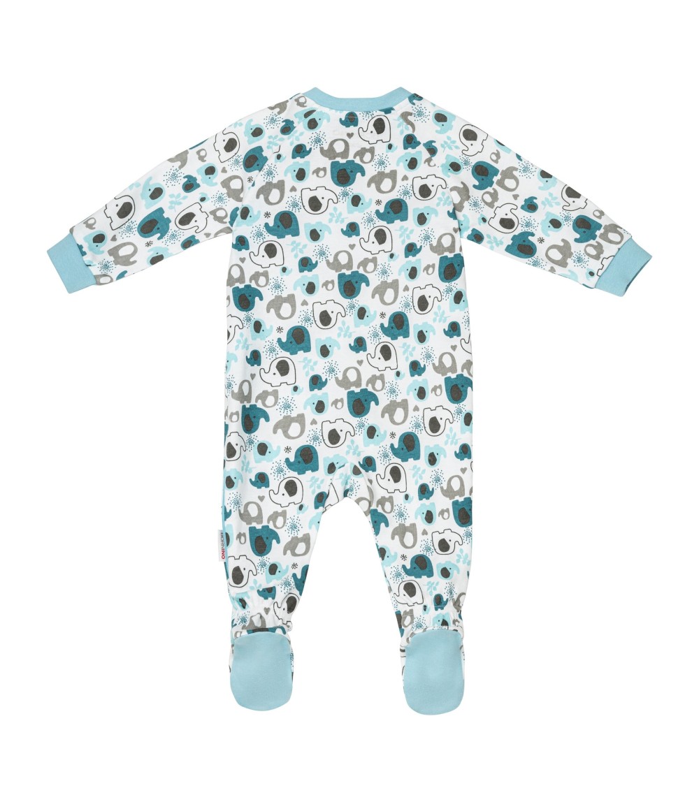 2er-Pack Schlafoveralls Elefant