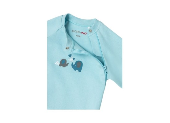 2er-Pack Schlafoveralls Elefant