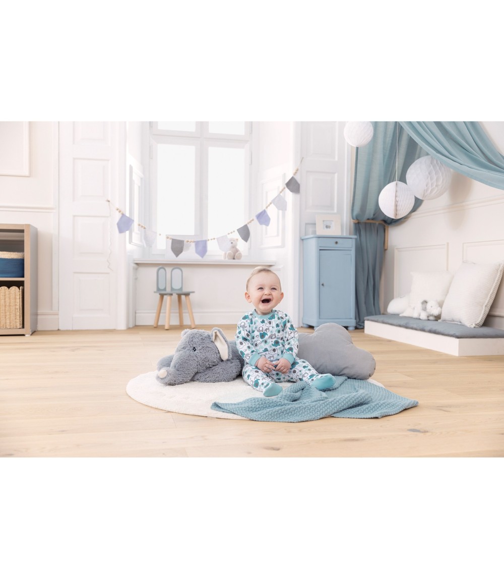 2er-Pack Schlafoveralls Elefant