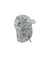 Schirmmütze mit Nackenschutz Blätter