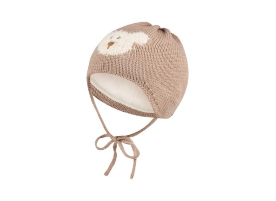 Winter-Strickmütze Bär