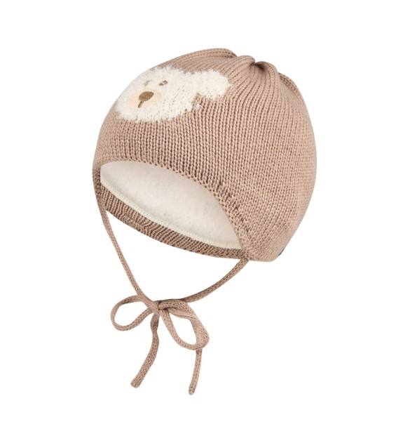 Winter-Strickmütze Bär