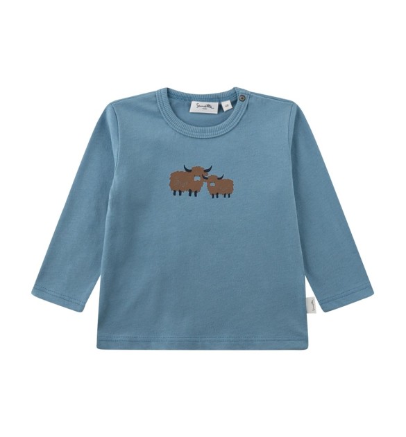 Shirt langarm Highland Cattle