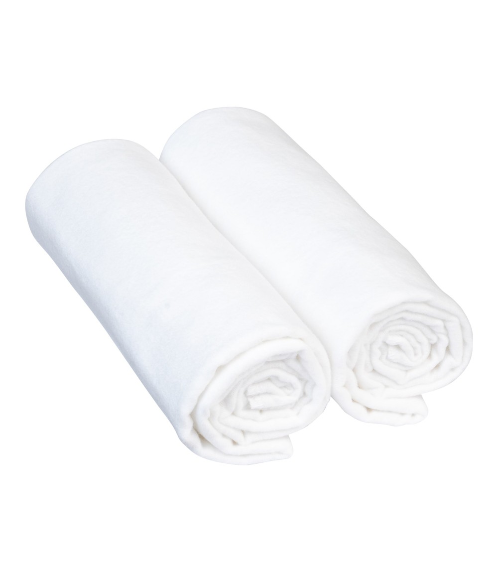 2er-Pack Flanelltücher 80x80 cm