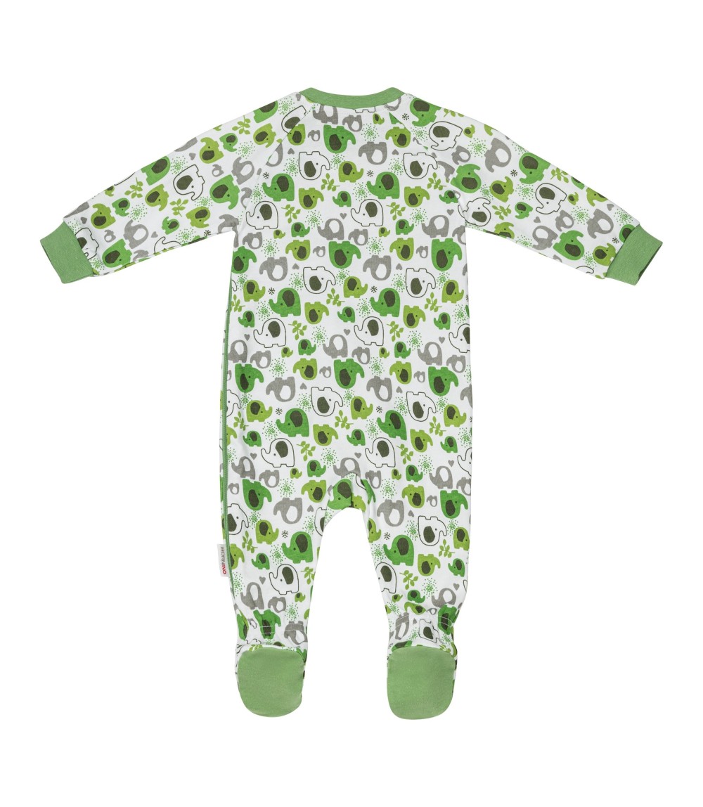 2er-Pack Schlafoveralls Elefant