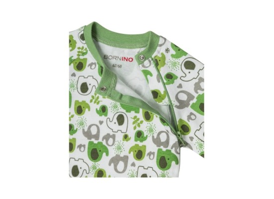 2er-Pack Schlafoveralls Elefant