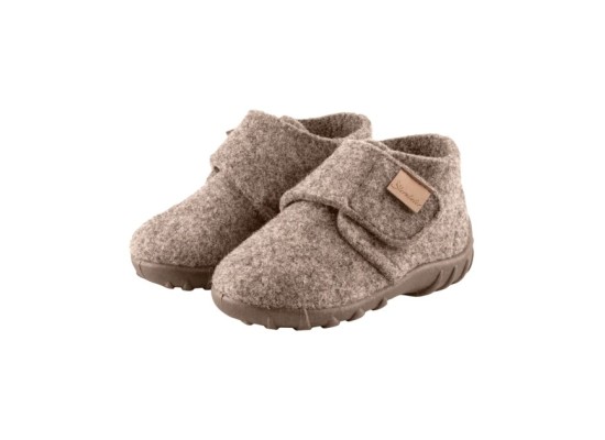 Krabbel-und Hausschuhe mit Klettverschluss