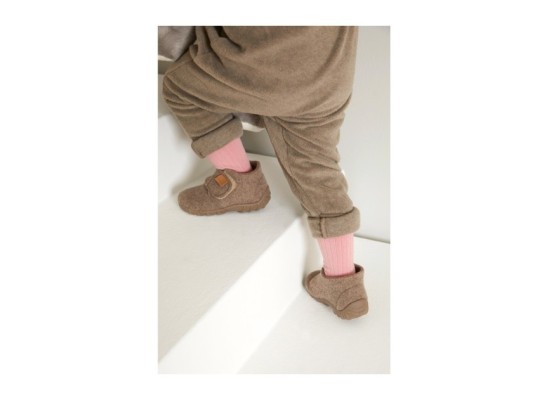 Krabbel-und Hausschuhe mit Klettverschluss