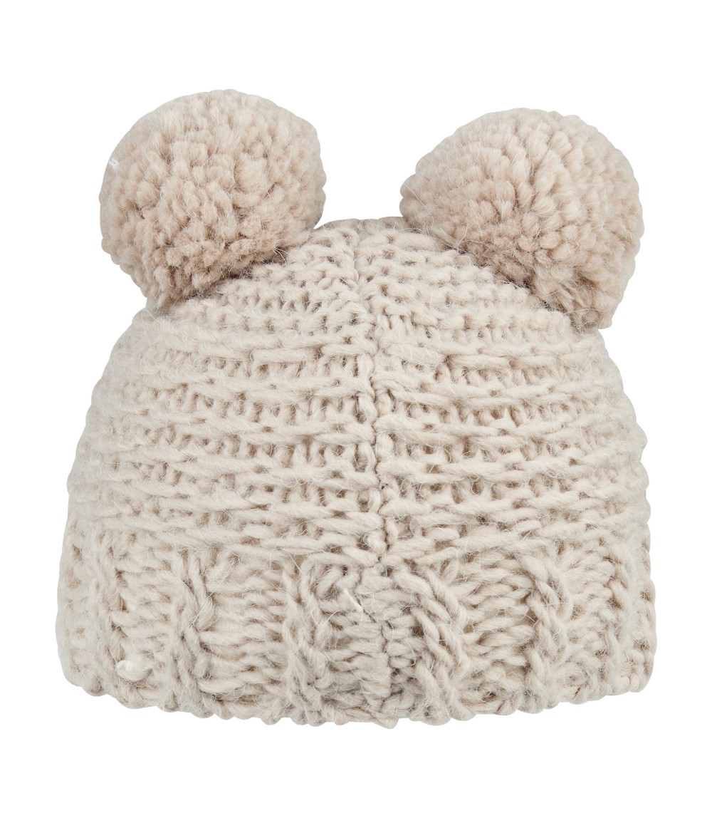 Winter-Strickmütze mit Ohren