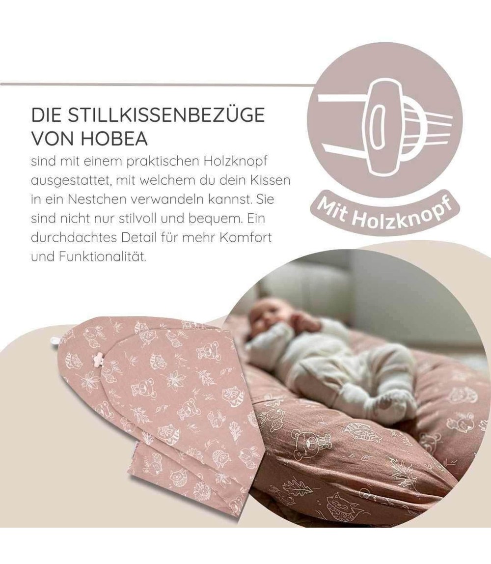 Bezug für Stillkissen in verschiedenen Farben