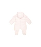 Steppoverall mit abnehmbarem Fuß und Kapuze Bär