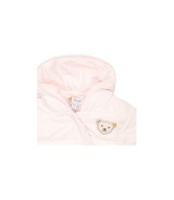 Steppoverall mit abnehmbarem Fuß und Kapuze Bär