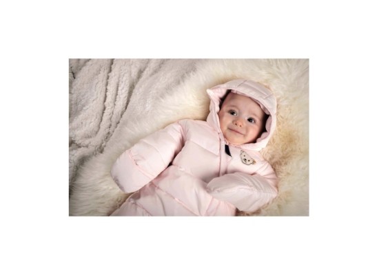 Steppoverall mit abnehmbarem Fuß und Kapuze Bär