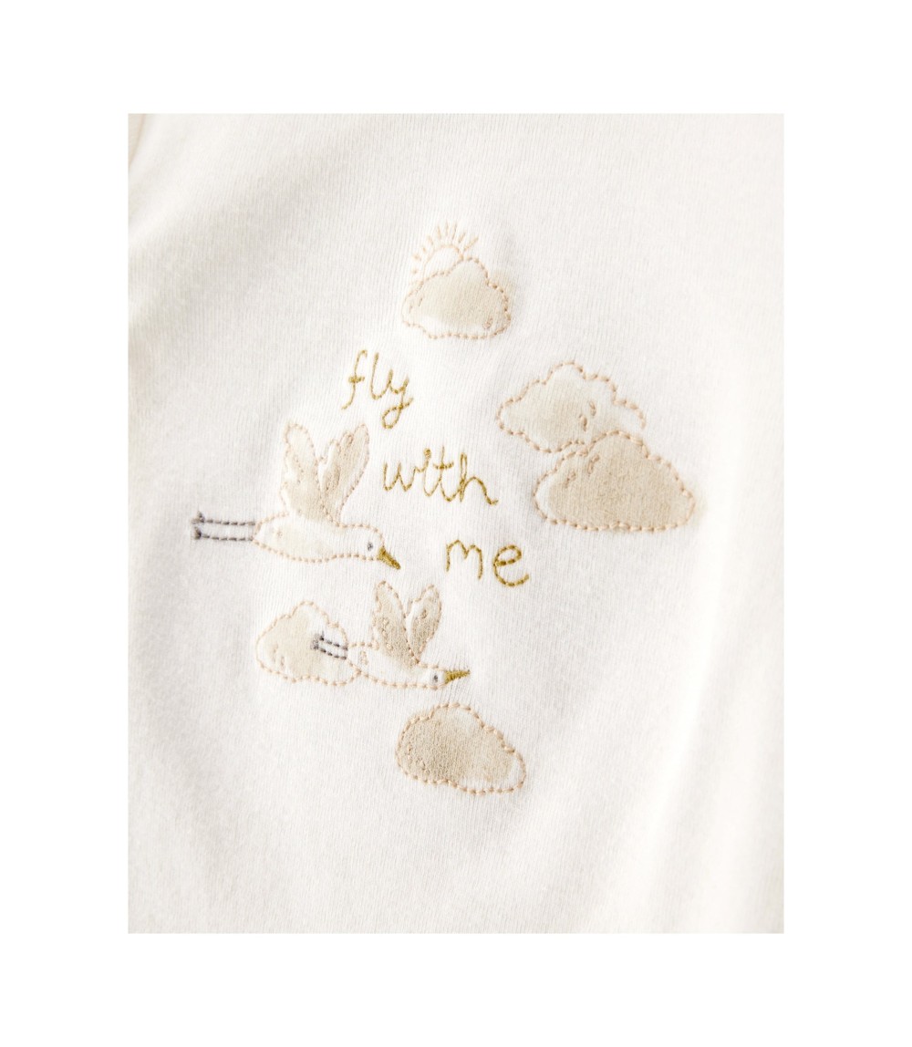 2-tlg. Set Shirt langarm und Jogginghose Ringel Gänse Rippqualität