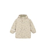 Regenjacke mit abnehmbarer Kapuze gefüttert Tiere